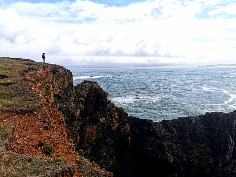 Coastal cliffs