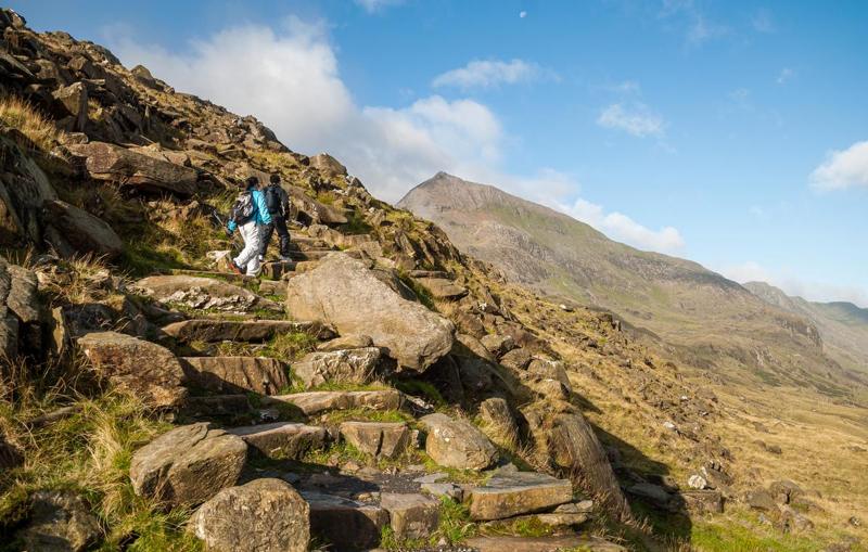 Scrambling in Snowdonia