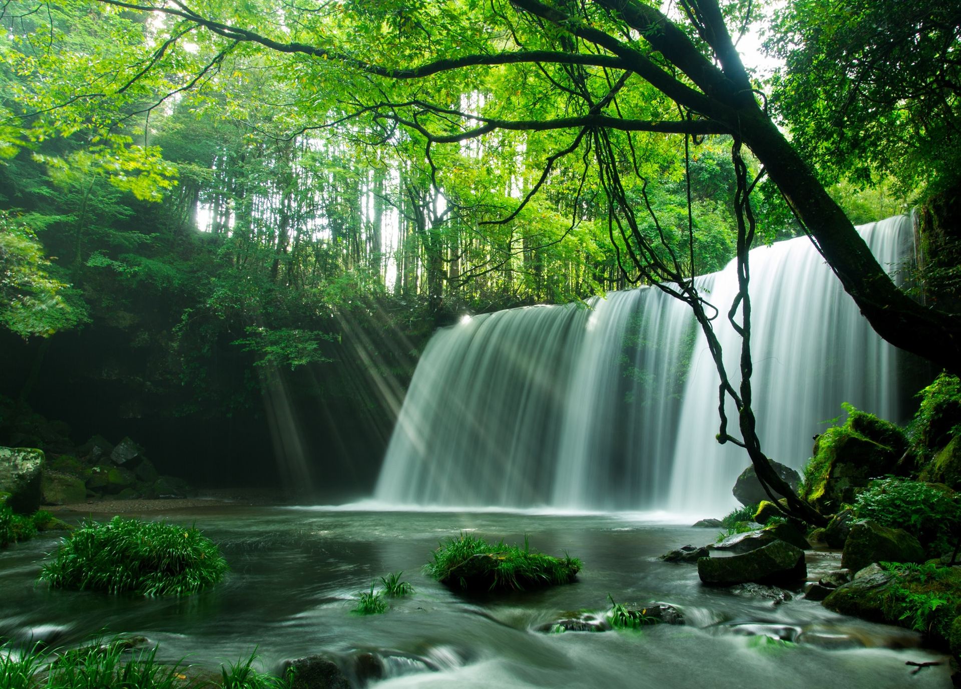 Waterfall in the Brecon Beacons